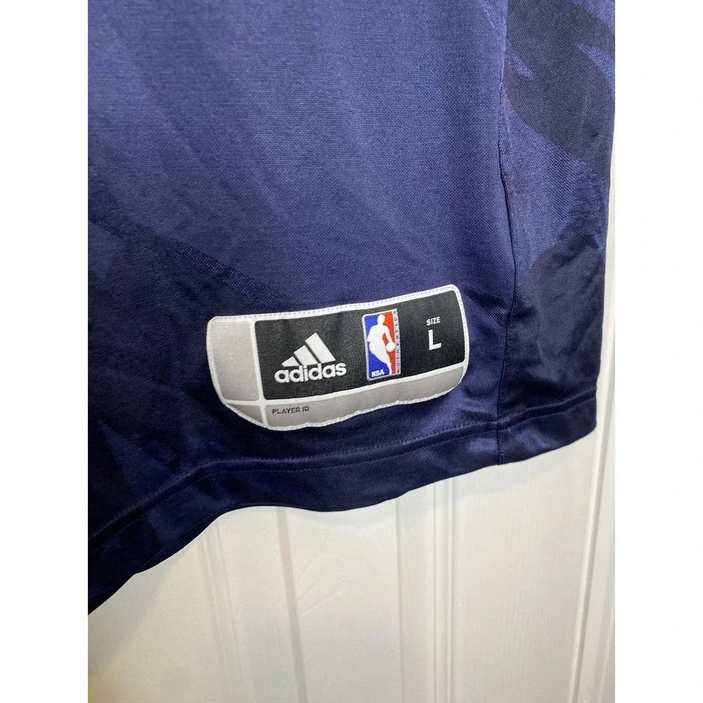Adidas Men's NBA All Star Nola 2014 Pullover Jersey Shirt Blue Size Large *Read*
